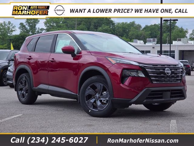 2026 Scarlet Ember Tintcoat Nissan Rogue SV AWD SUV