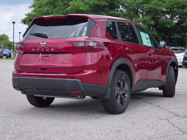 2026 Scarlet Ember Tintcoat Nissan Rogue SV AWD SUV