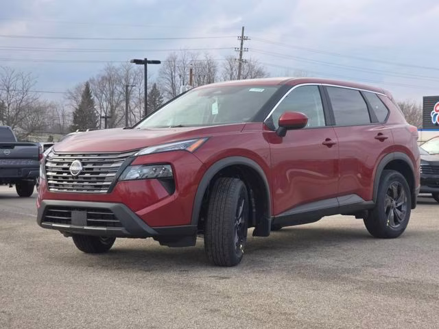 2026 Scarlet Ember Tintcoat Nissan Rogue SV AWD SUV