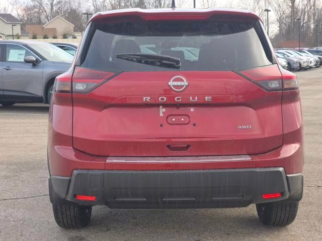 2026 Scarlet Ember Tintcoat Nissan Rogue SV AWD SUV