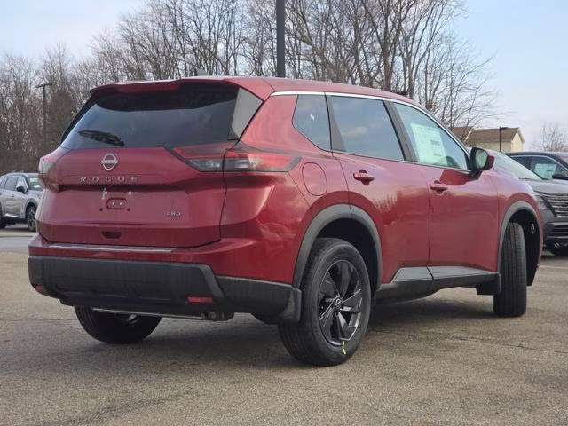 2026 Scarlet Ember Tintcoat Nissan Rogue SV AWD SUV