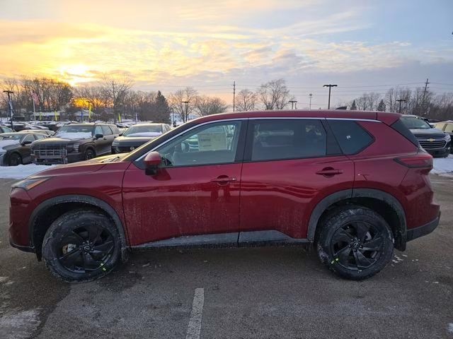 2026 Scarlet Ember Tintcoat Nissan Rogue SV AWD SUV