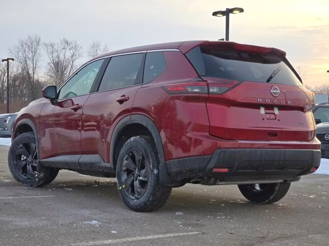 2026 Scarlet Ember Tintcoat Nissan Rogue SV AWD SUV