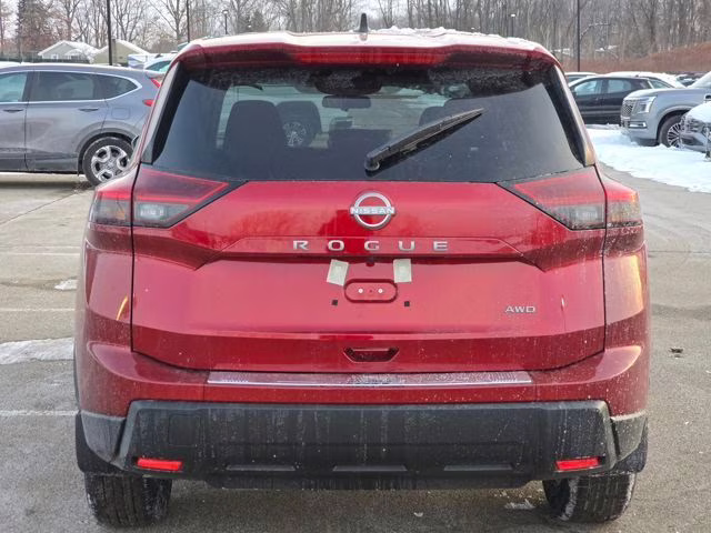 2026 Scarlet Ember Tintcoat Nissan Rogue SV AWD SUV