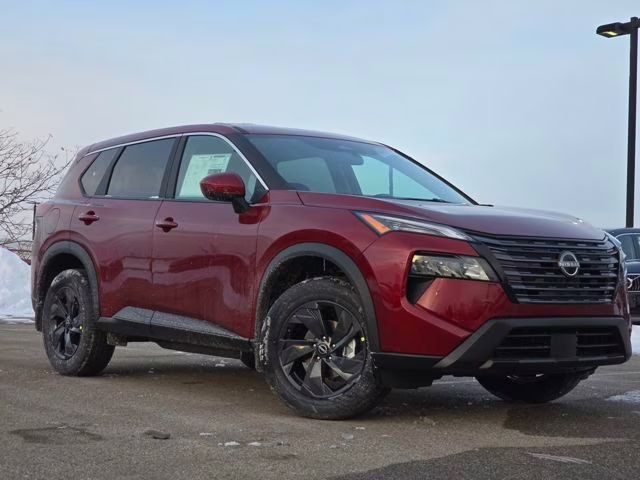 2026 Scarlet Ember Tintcoat Nissan Rogue SV AWD SUV