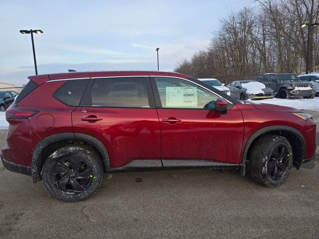 2026 Scarlet Ember Tintcoat Nissan Rogue SV AWD SUV