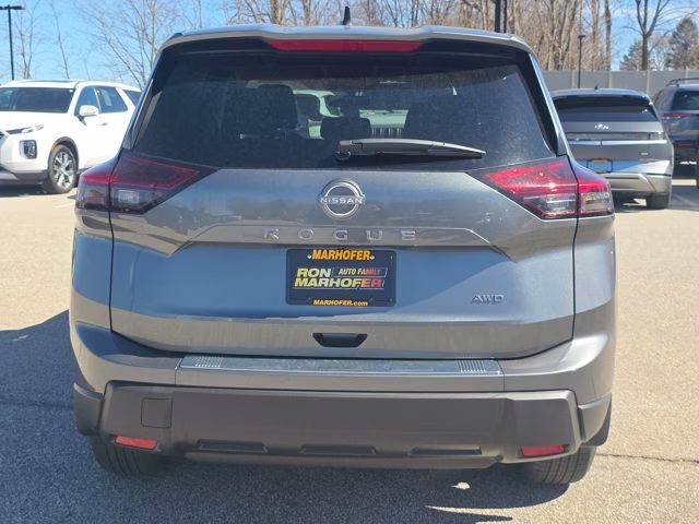2026 Gun Metallic Nissan Rogue SV AWD SUV