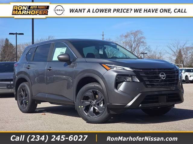 2026 Gun Metallic Nissan Rogue SV AWD SUV