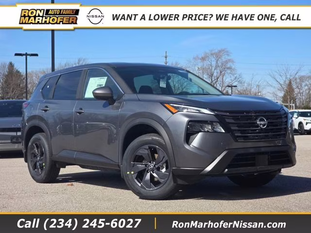 2026 Gun Metallic Nissan Rogue SV AWD SUV