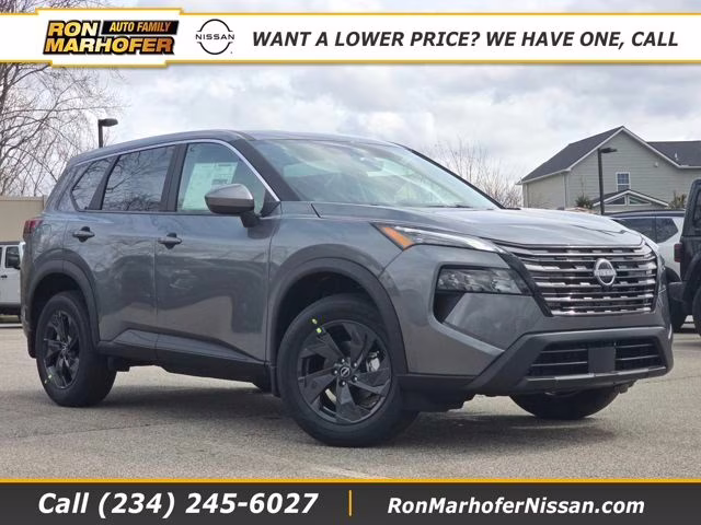 2026 Gun Metallic Nissan Rogue SV AWD SUV