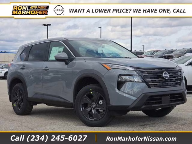 2026 Boulder Gray Pearl Nissan Rogue SV AWD SUV