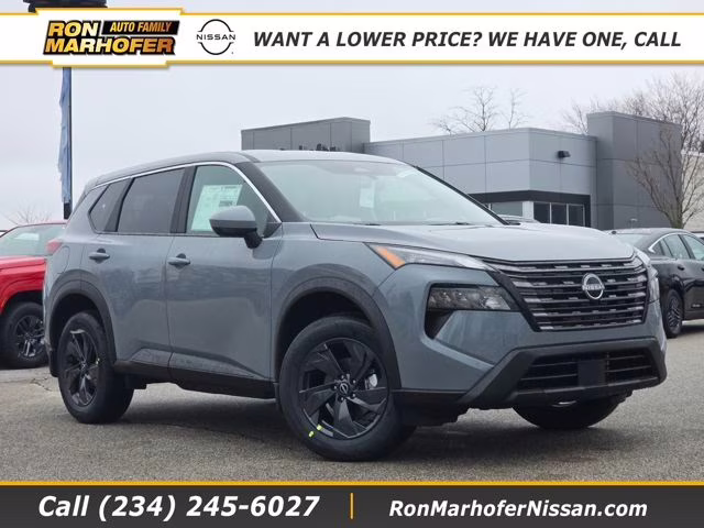 2026 Boulder Gray Pearl Nissan Rogue SV AWD SUV