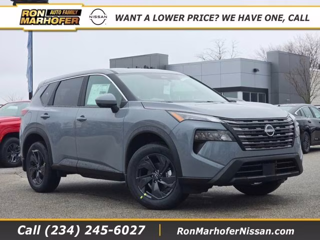 2026 Boulder Gray Pearl Nissan Rogue SV AWD SUV