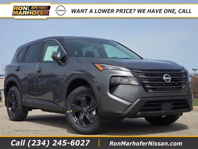 2026 Gun Metallic Nissan Rogue SV AWD SUV