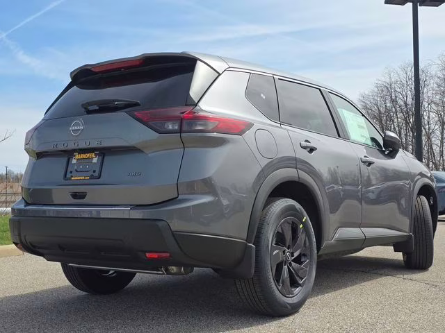 2026 Gun Metallic Nissan Rogue SV AWD SUV