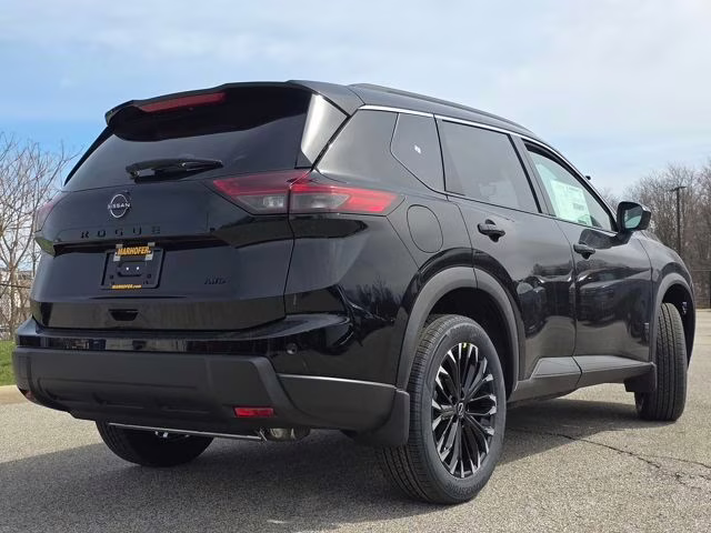 2026 Super Black Nissan Rogue Dark Armor AWD SUV