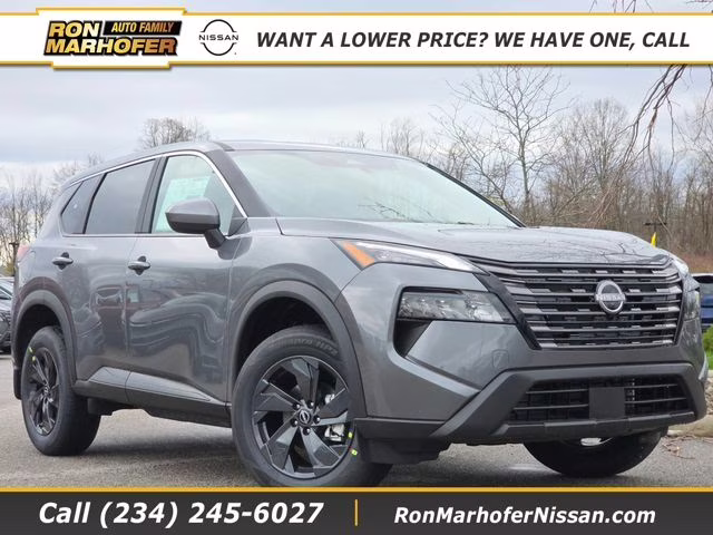 2026 Gun Metallic Nissan Rogue SV AWD SUV