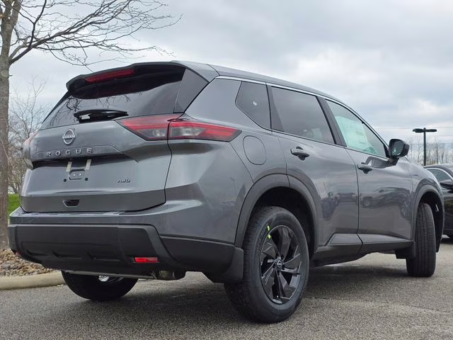 2026 Gun Metallic Nissan Rogue SV AWD SUV