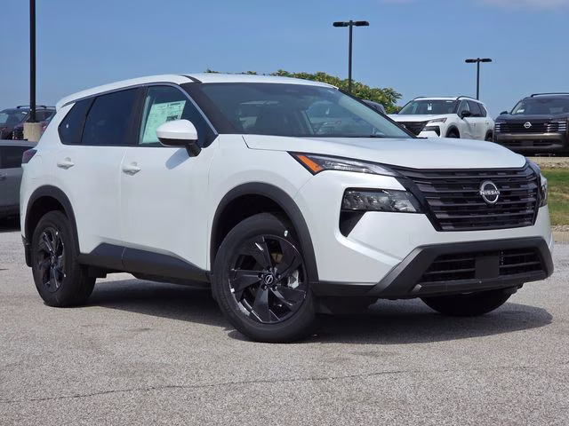 2026 Everest White Pearl Tricoat Nissan Rogue SV AWD SUV