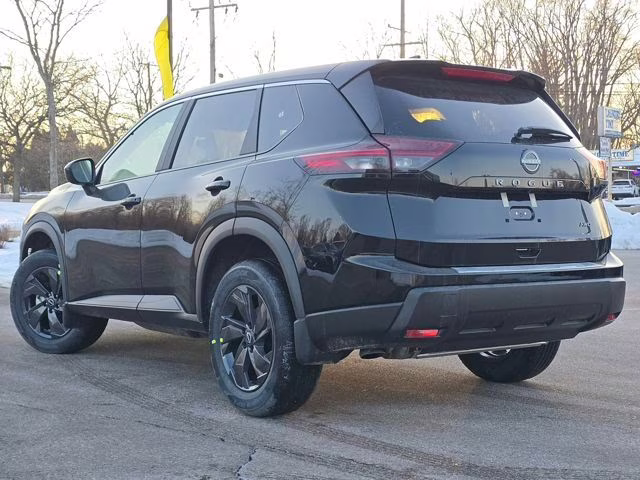 2026 Super Black Nissan Rogue SV AWD SUV