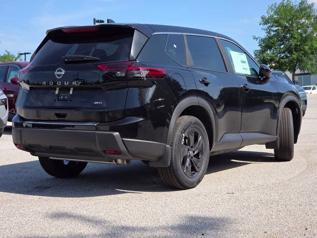 2026 Super Black Nissan Rogue SV AWD SUV