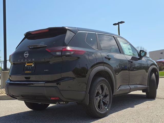 2026 Super Black Nissan Rogue SV AWD SUV