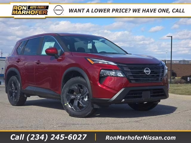 2026 Scarlet Ember Tintcoat Nissan Rogue SV AWD SUV