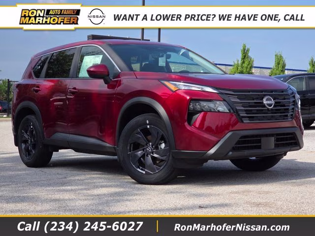 2026 Scarlet Ember Tintcoat Nissan Rogue SV AWD SUV