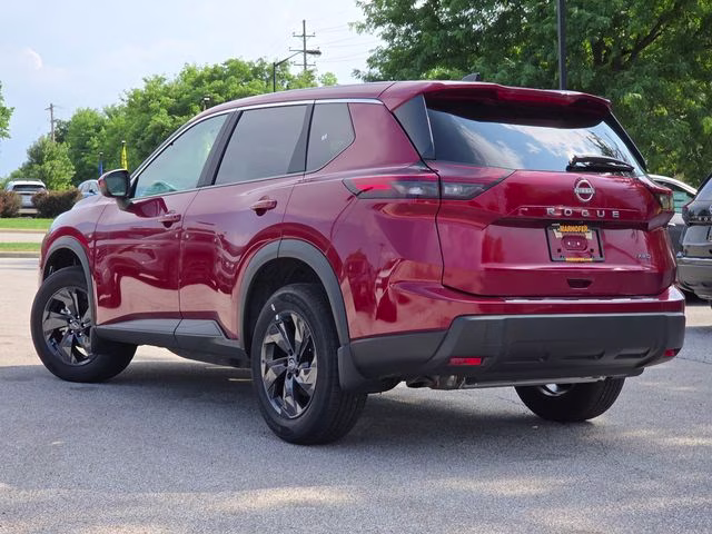 2026 Scarlet Ember Tintcoat Nissan Rogue SV AWD SUV