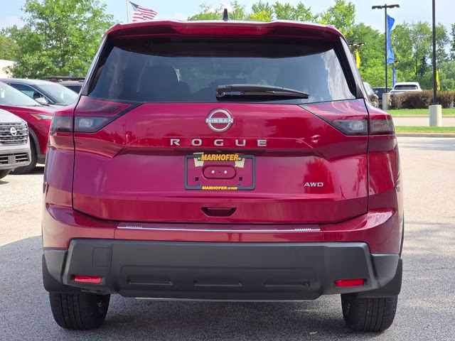 2026 Scarlet Ember Tintcoat Nissan Rogue SV AWD SUV