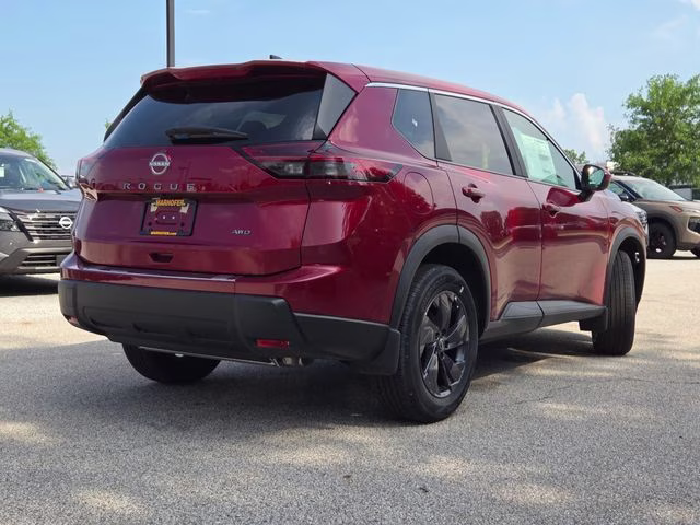 2026 Scarlet Ember Tintcoat Nissan Rogue SV AWD SUV