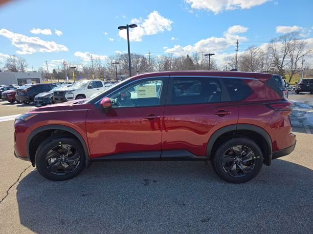 2026 Scarlet Ember Tintcoat Nissan Rogue SV AWD SUV