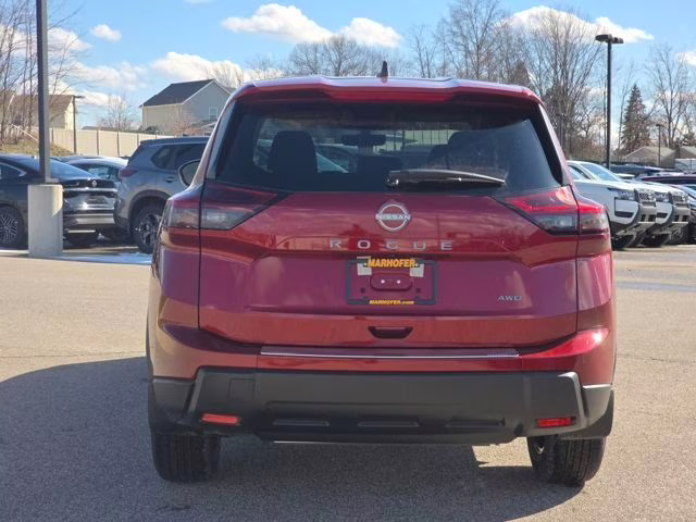 2026 Scarlet Ember Tintcoat Nissan Rogue SV AWD SUV