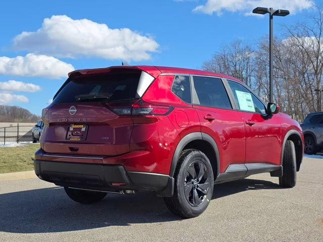 2026 Scarlet Ember Tintcoat Nissan Rogue SV AWD SUV