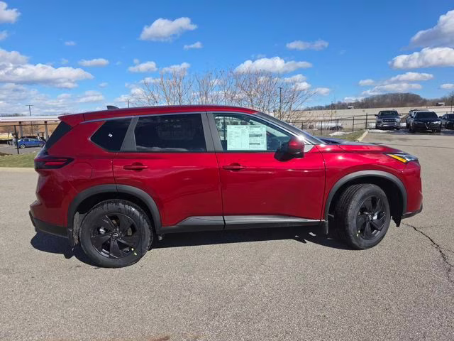 2026 Scarlet Ember Tintcoat Nissan Rogue SV AWD SUV