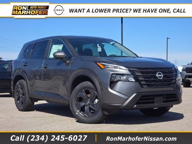 2026 Gun Metallic Nissan Rogue SV AWD SUV