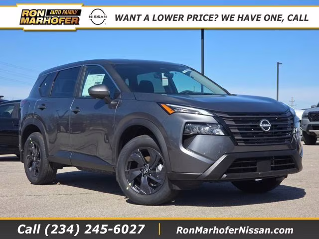 2026 Gun Metallic Nissan Rogue SV AWD SUV