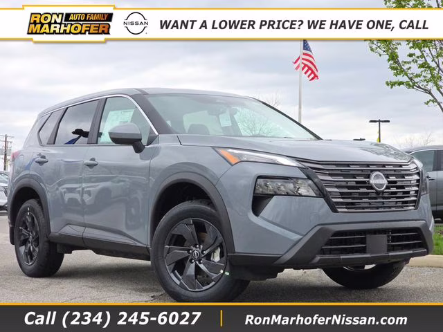 2026 Boulder Gray Pearl Nissan Rogue SV AWD SUV