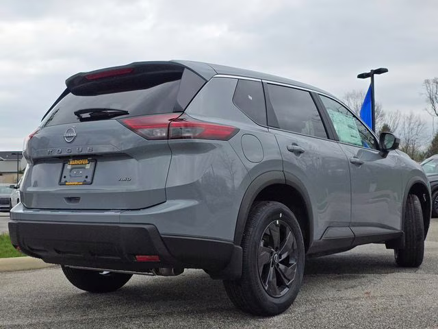 2026 Boulder Gray Pearl Nissan Rogue SV AWD SUV