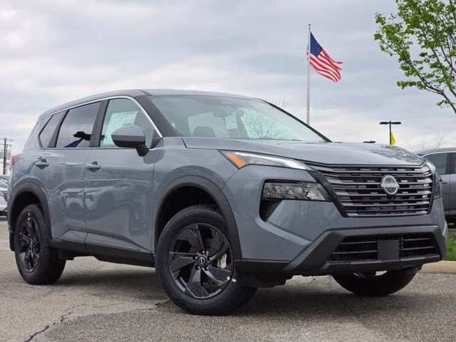 2026 Boulder Gray Pearl Nissan Rogue SV AWD SUV