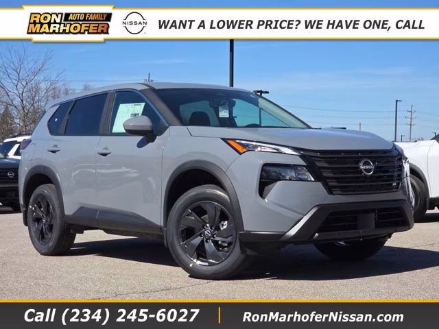 2026 Boulder Gray Pearl Nissan Rogue SV AWD SUV