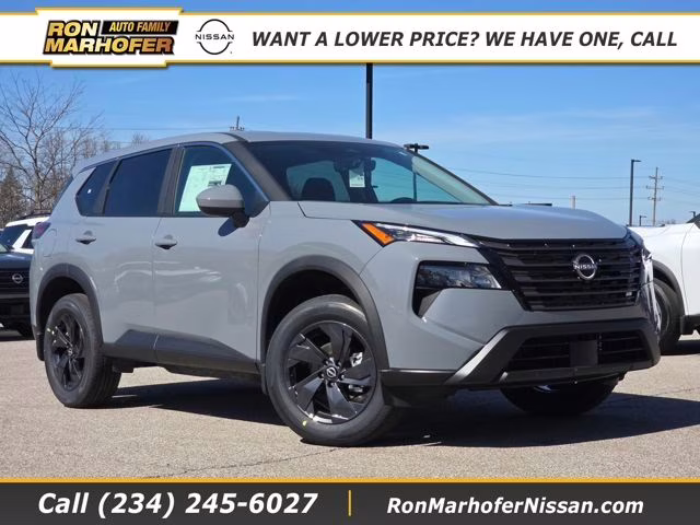 2026 Boulder Gray Pearl Nissan Rogue SV AWD SUV