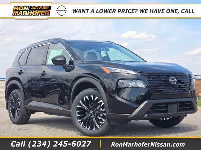 2026 Super Black Nissan Rogue Dark Armor AWD SUV