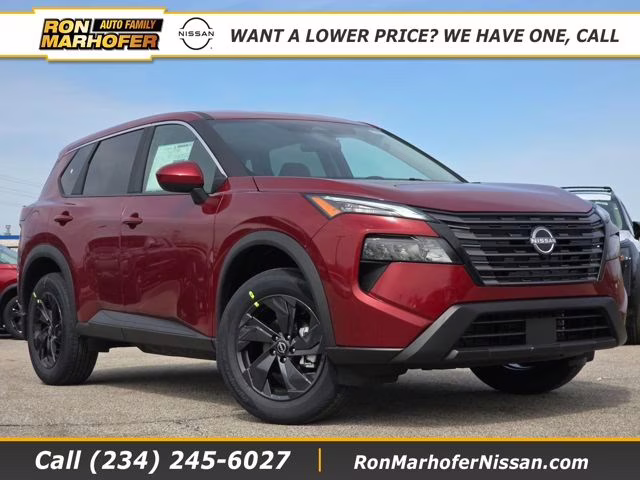 2026 Scarlet Ember Tintcoat Nissan Rogue SV AWD SUV