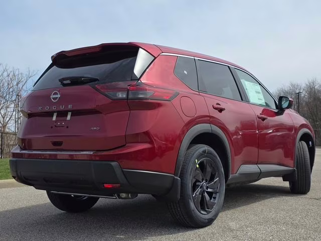 2026 Scarlet Ember Tintcoat Nissan Rogue SV AWD SUV