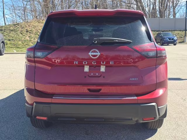 2026 Scarlet Ember Tintcoat Nissan Rogue SV AWD SUV