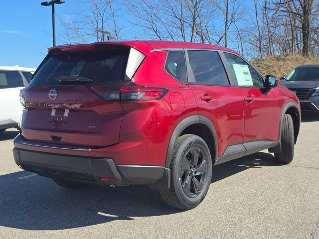 2026 Scarlet Ember Tintcoat Nissan Rogue SV AWD SUV