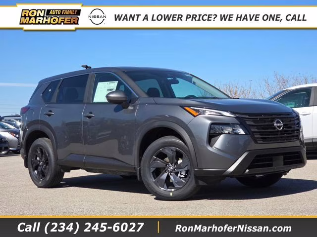 2026 Gun Metallic Nissan Rogue SV AWD SUV