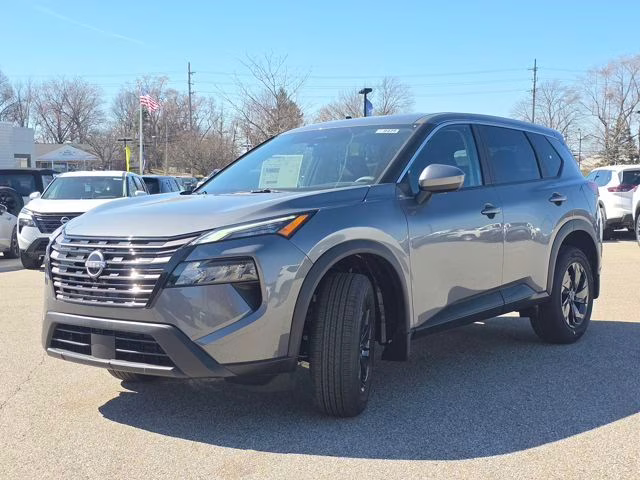 2026 Gun Metallic Nissan Rogue SV AWD SUV