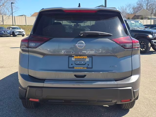 2026 Gun Metallic Nissan Rogue SV AWD SUV